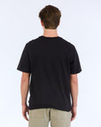 The Foundation Super Soft Tee is our comfortable super soft tee in black with no logo or branding besides a small square side flag on the ____ seam.