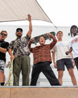 Group of Skateboarders Enjoying a Day on the Skate Ramp - Outdoor Fun and Skateboarding Lifestyle