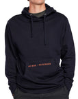 No Risk Hooded Pullover Fleece - Front View | Comfortable Cotton/Polyester Blend Fleece with Jersey Lined Hood