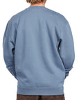 Strummer Crew Neck Fleece - Back View | Soft and Cozy Fleece with 1x1 Ribbing at Cuffs and Waistband