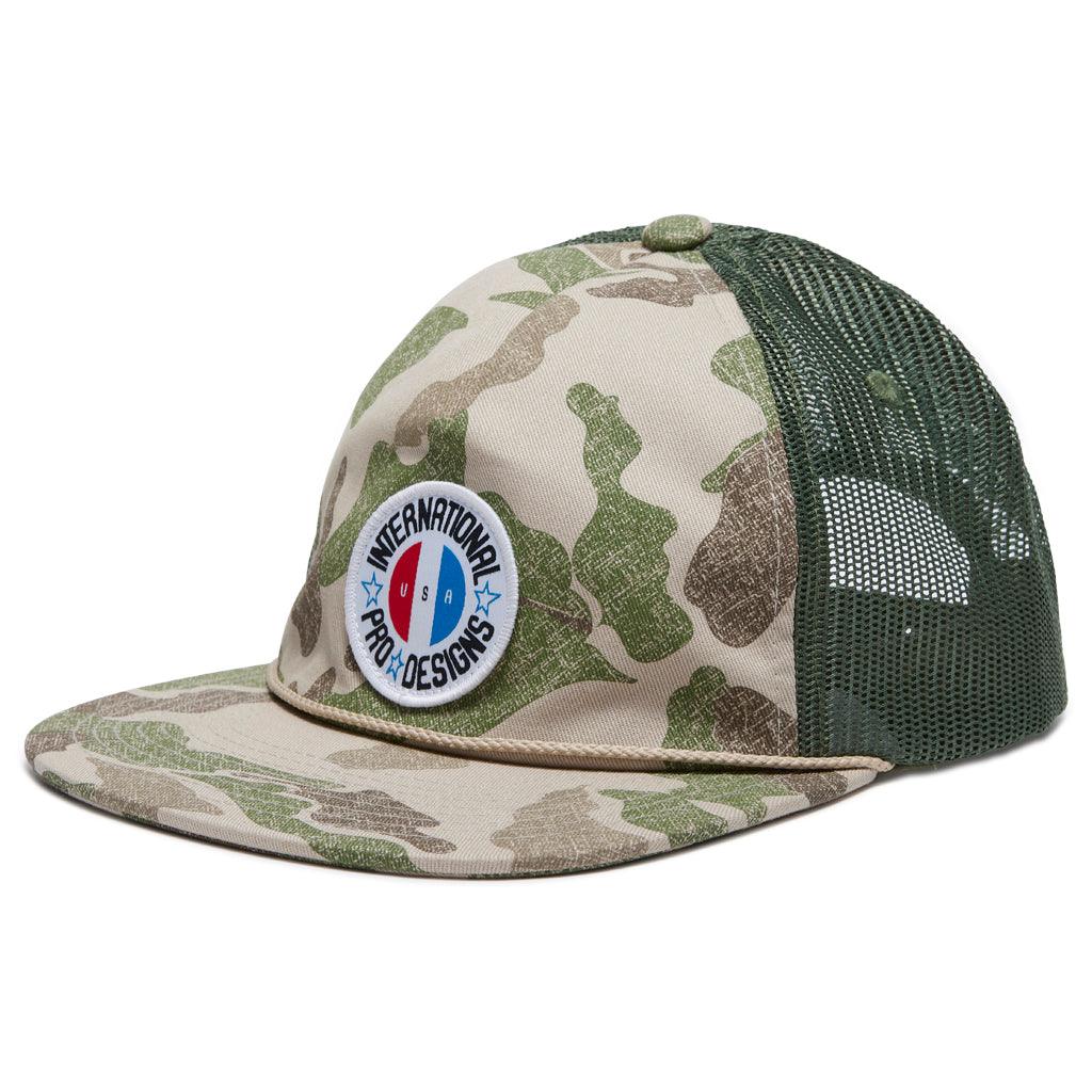 Camo Snap Back Trucker Hat by American Hat Makers